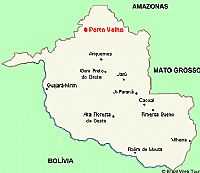 Porto Velho - Mapa de Localização
Colaboração brazil web tour