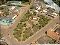 Pra�a no Centro de Urup�, Por Heliomar Lucas