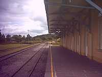 Plataforma da Estação Ferroviária de Garibaldi-RS-Foto:juli_mpotter