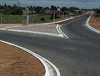 Maracás - Trevo da cidade de Maracás-BA-Foto:Acácio Rocha