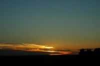São Vicente do Sul - Pôr do sol em São Vicente do Sul, Por Valdomiro dos Santos Nazário