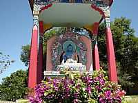 Três Coroas - Três Coroas-RS-Buddha Akshobya no Templo Budista-Foto:Romão