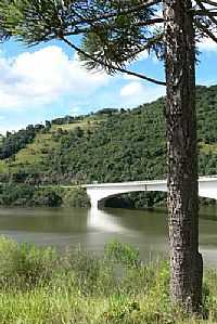 Vacaria - Ponte na Rodovia 116,divisa entre RS/SC em Vacaria-Foto:Silverio Luiz Soligo