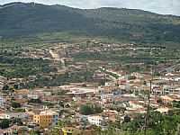Miguel Calmon - Vista da cidade com a Serra ao fundo em Miguel Calmon-BA-Foto:sluizcampos