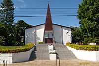 Águas de Chapecó - Vista da Igreja Matriz de N.Sra.Aparecida em Águas de Chapecó-SC-Foto:Paulo Pilenghy