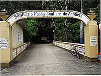 Entrada do Santuário de N.Sra.de Angelina-Foto:Angelo Carlos Ronchi