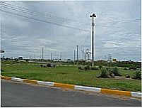 Rotatória de entrada do Balneário Arroio do Silva-Foto:cicero r maciel