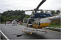 Resgate aéro na BR 282 - PRF