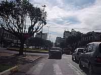 Centro da cidade de Chapecó-Foto:THIAGO DAMBROS
