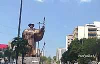 Monumento"O Imigrante"em Chapecó-Foto:fredysilva11