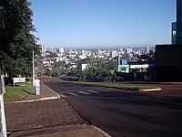 Vista da cidade de Chapecó-Foto:THIAGO DAMBROS