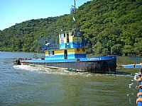 São Francisco do Sul - Barco no Rio Palmital em São Francisco do Sul-Foto:ssimon