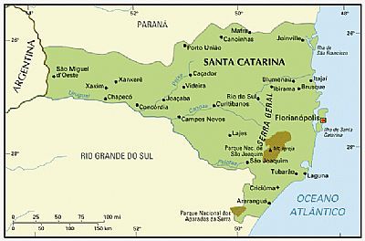 MAPA DE LOCALIZAO - XANXER - SC