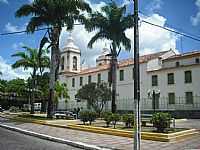 Estância - Estância-SE-Praça e lateral da Igreja de N.Sra.de Lourdes-Foto:CARLOS AUGUSTO SIQUE…