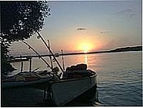 P�r do Sol no rio Vaza-Barris-Foto:Gladston 