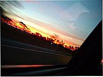 P�r do Sol em Am�rico de Campos-Foto:BrunoDoccusse