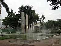 Amparo - Fonte na Praça Pádua Salles em Amparo-Foto:Roberta Soriano