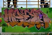 Artur Nogueira - Grafite na Pista de Skate da cidade. (Artur Nogueira - SP), Por Fabrício Ferreira Pedroso
