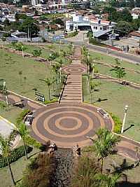 Avaré - Avaré-SP-Vista da Praça Central à partir do Cristo Redentor-Foto:James King Pyles Rib…