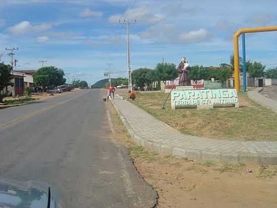 ENTRADA DA CIDADE DE PARATINGA-BA-FOTO:KAVALODASELAKEBR - PARATINGA - BA