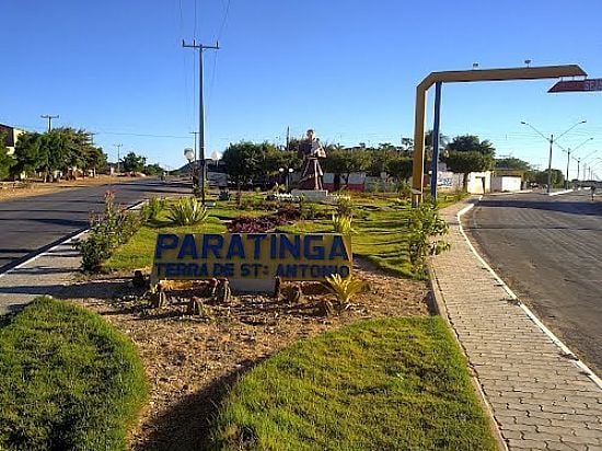 ENTRADA DA CIDADE DE PARATINGA-BA-FOTO:PAULOCBA - PARATINGA - BA