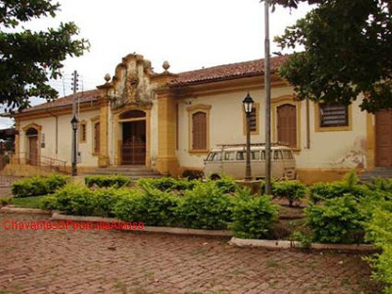 CHAVANTES-SP-MUSEU MUNICIPAL,ANTIGA ESTAO-FOTO:CARLOS CSAR ANTUNES - CHAVANTES - SP