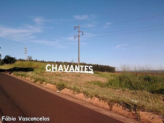 ENTRADA DA CIDADE DE CHAVANTES-SP-FOTO:FABIO VASCONCELOS - CHAVANTES - SP