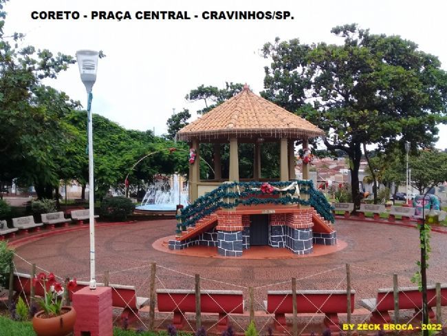 CORETO DA PA. CENTRAL DE CRAVINHOS/SP., POR ZCK BROCA - CRAVINHOS - SP