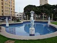 Franca - Franca-SP-Fonte na Praça Central-Foto:Alexandre Bonacini
