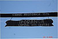 Portal na entrada de Iporanga/SP - Entrada