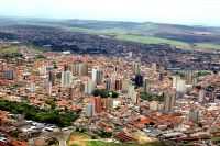 Limeira - Foto Aerea direção ao Centro Limeira S/P, Por Moacir Magusteiro