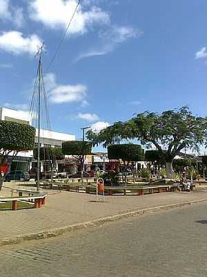 Poções - Poções-BA-Praça Central-Foto:Miguel de Guilo