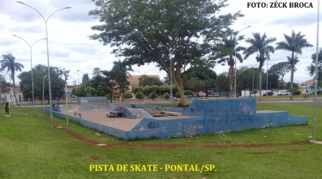 PISTA DE SKATE - PONTAL/SP., POR ZCK BROCA - PONTAL - SP