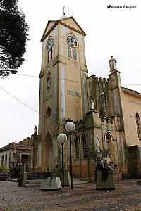 Presidente Alves - Igreja Matriz de Santa Cecília em Presidente Alves-SP-Foto:gustavo_asciutti
