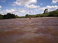 Santa Cruz do Rio Pardo - Santa Cruz do Rio Pardo-SP-Ponte Pênsil no Rio Pardo-Foto:J.Roberto B. Lamoso …