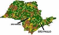 São Manuel - Mapa de Localização - São Manuel-SP