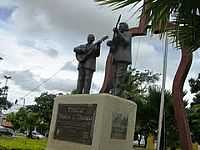São Manuel - Praça Tonico e Tinoco-Foto:Camila Tirapelli