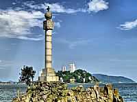 São Vicente - Marco Histórico em São Vicente-Foto:Sergio Delmonico