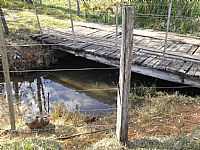 Tupã - Tupã-SP-Ponte sobre córrego em área rural-Foto:TheSAnTO