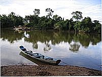 Balsa no Rio Manoel Alves-Foto:Ana Cl�udia Neuwald 