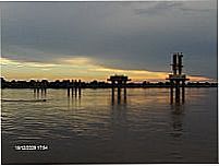 Construção da Ponte sobre o Rio Tocantins-Foto:Constantino Urt
