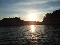 Caseara - Entardecer no Rio Araguaia em Caseara-TO-Foto:Scaravonati