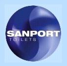 Logo Sanport Toilets Com Loc de Banheiros LTDA