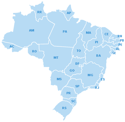 Mapa do Brasil