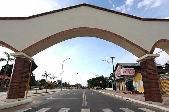 PRTICO DE ENTRADA DE MNCIO LIMA-FOTO:JEZAFLU=ACRE=BRASIL - MNCIO LIMA - AC