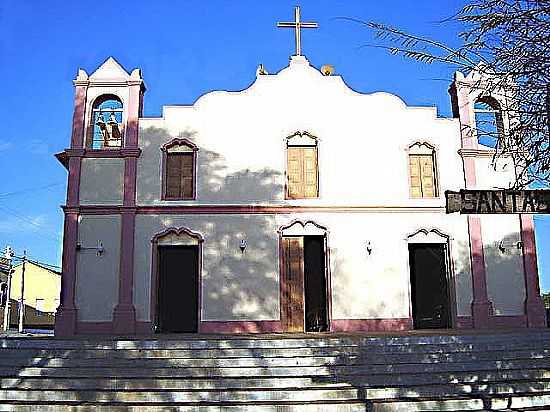 IGREJA MATRIZ DE SANTANA-BA-FOTO:JOAQUIM BRANDO REIS - SANTANA - BA