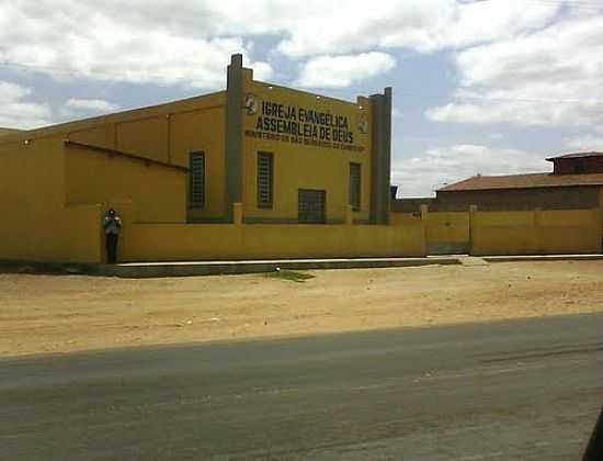 IGREJA DA ASSEMBIA DE DEUS EM SANTANA DO SOBRADO-FOTO:ADALBERTO ELETRICIST - SANTANA DO SOBRADO - BA