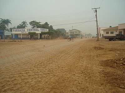 AVENIDA AINDA SEM ASFALTO-FOTO:EUEMERSON  - COLNIZA - MT