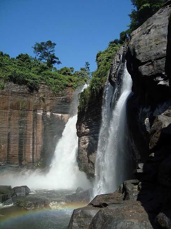 COLNIZA-MT-CACHOEIRA NO RIO ARIPUAN-FOTO:ANDRE XIMENES DE MELO - COLNIZA - MT