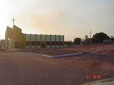 IGREJA-FOTO:SILVIO LUIZ  - NOVA SANTA HELENA - MT